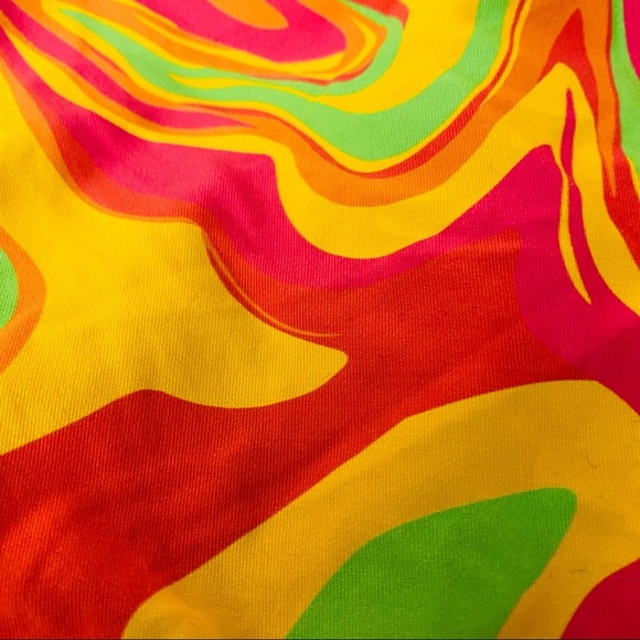 WeWoreWhat Cherry Red Retro Print Bikini Bottom - Picture 3 of 4